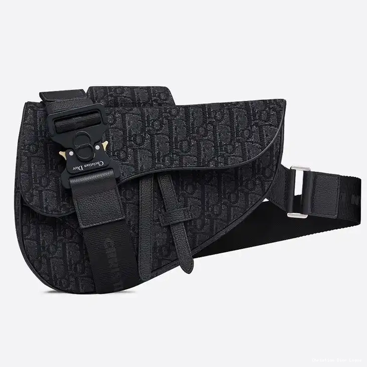 Oblique Canvas Black Motif Crossbody Dior Saddle 0622 Luxury